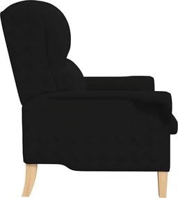vidaXL Πολυθρόνα Μαύρο 76 x 94 x 102 εκ. Μικροΐνες
