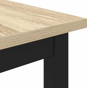 vidaXL Τραπεζαρίες 60 x 60 x 75 cm Επεξεργασμένο Ξύλο Sonoma Δρυς