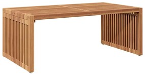vidaXL Μικρό Τραπέζι Κήπου 90 x 49.7 x 36 εκ. Φτιαγμένο από Ξύλο Τικ