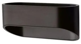 Απλίκα Φωτιστικό Τοίχου LED 3W Μαύρο Up Down Nephele L35039BK Aca -L35039BK-Μαύρο L35039BK