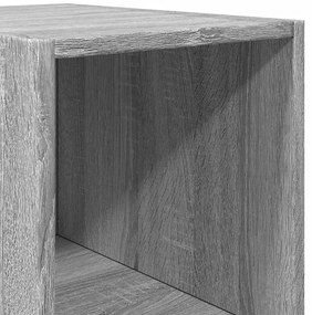 vidaXL Ντουλάπι Γκρι Sonoma 30x41x185 εκ. από Επεξεργασμένο Ξύλο