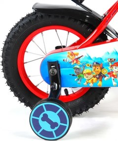 Paw Patrol 12 Inch 23 cm Boys Coaster Brake Red