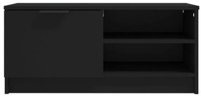 vidaXL Έπιπλο Τηλεόρασης Μαύρο 80 x 35 x 36,5 εκ. Επεξεργασμένο Ξύλο