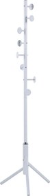 Καλόγερος Ρούχων (58x58x175) Spitishop Buttons White