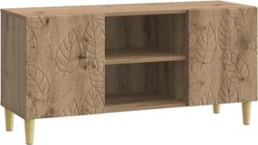 vidaXL Ντουλάπι TV 102 x 34,5 x 50 εκ. Artisan Δρυς Επεξεργασμένο Ξύλο