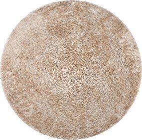 Στρογγυλό Χαλί (Φ160) Polcarpet Satin Shaggy Gold