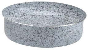 Ταψί Oliver Voltz Siena OV51222J26, στρογγυλό, 26 cm, επίστρωση μάρμαρου, χωρίς PFOA, ανοιχτό γκρι