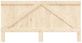 vidaXL Κεφαλάρι 200x104 εκ. από Μασίφ Ξύλο Πεύκου