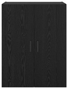 vidaXL Ντουλάπια Τοίχου 2 pcs Μαύρη δρυς 69.5 x 34 x 90 εκ.