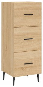vidaXL Ντουλάπι Sonoma Δρυς 34,5x34x90 εκ. από Επεξεργασμένο Ξύλο