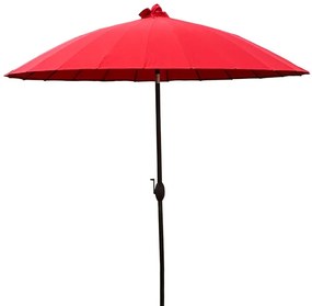 Ομπρέλα εξωτερικού χώρου κόκκινη - Μέταλλο - 303-1347