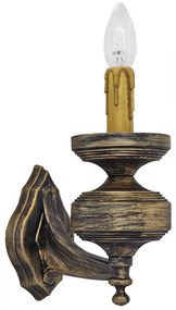 Απλίκα Τοίχου Heronia Rustic 30-0031 Bronze