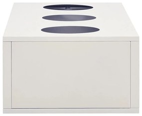 vidaXL Ντουλάπα με Συρόμενη Πόρτα & Γλάστρα Ανοιχτό Γκρι Ατσάλινη