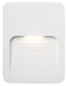 Απλίκα Φωτιστικό Τοίχου LED 1,5W IP65 3000K Λευκό E187 Zambelis-E187-Λευκό E187