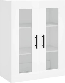 vidaXL Ντουλάπι Λευκό 69,5x34x180 εκ. από Επεξεργασμένο Ξύλο