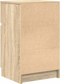 VidaXL Κομοδίνο Sonoma Δρυς 39x35x65 εκ. από Επεξεργασμένο Ξύλο