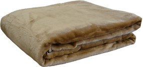 Κουβέρτα Βελουτέ King Size 240x260 7 Beige - Anna Riska