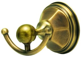 Άγκιστρο Διπλό Antica 34-6606 Blister Bronze Gloria Brass