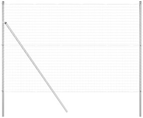 vidaXL Euro Fence με 7 Πόλους 1.5x10 μ Γαλβανισμένο Ατσάλι