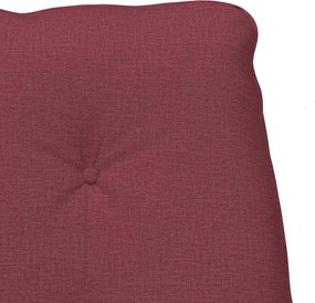 vidaXL Πολυθρόνα Κόκκινο 69 x 74 x 93 εκ. Ύφασμα και Κόντρα Πλακέ