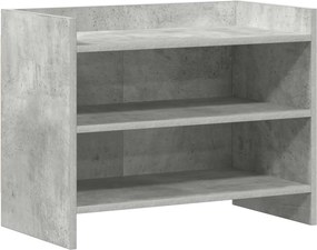 vidaXL Ντουλάπι TV 60 x 33 x 47 εκ. Γκρι Σκυροδέματος