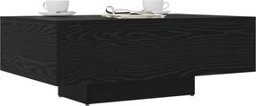 vidaXL Τραπεζάκι σαλονιού Μαύρη Οξυά 85 x 55 x 31 cm