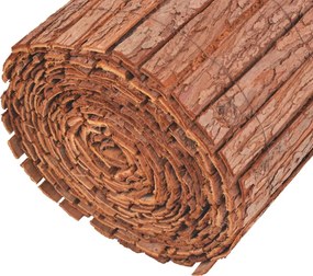 vidaXL Φράχτης Κήπου 1000 x 30 εκ. από Φλοιό Δέντρου