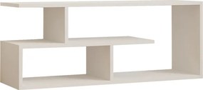 Έπιπλο τηλεόρασης Waldo pakoworld λευκό μελαμίνης 100x29,5x40εκ