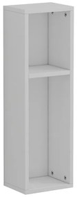 Επιδαπέδια Ραφιέρα Racks pakoworld σε λευκή απόχρωση 20x15x65εκ - 230-000044