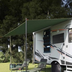 vidaXL Τέντα ανθεκτική στο νερό με στέγη Πράσινο