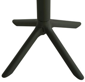 ΤΡΑΠΕΖΙ ΠΟΛΥΠΡΟΠΥΛΕΝΙΟΥ ΤΕΤΡΑΓΩΝΟ TERRIN  DARK OLIVE 60,5x60,5x76,5Υεκ.