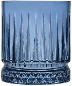 Ποτήρι Ουίσκι Elysia SP520004K4B 355ml Γυάλινο Blue Espiel Γυαλί
