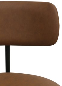 Roxy Office Chair Dark Brown