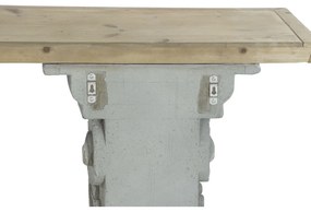 Έπιπλο Εισόδου DKD Home Decor Γκρι 180 x 35 x 78 cm