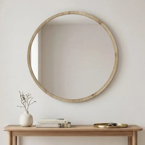Καθρέπτης τοίχου Glob Μegapap χρώμα sapphire oak 59x2x59εκ.