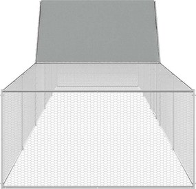 vidaXL Κοτέτσι 10 x 2 x 2 μ. από Γαλβανισμένο Χάλυβα