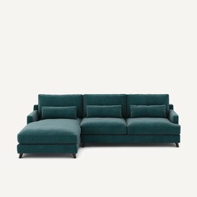 Γωνιακός καναπές από βελούδο, Alwine