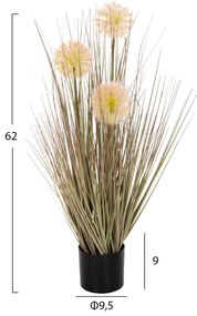 ΔΙΑΚΟΣΜΗΤΙΚΟ ΣΥΝΘΕΤΙΚΟ ΦΥΤΟ DANDELION/GRASS ΣΕ ΓΛΑΣΤΡΑ Φ9,5x9-62Υεκ.