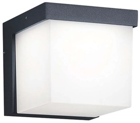 Φωτιστικό Τοίχου - Απλίκα Yangtze 228260142 1x3,5W Led 12x11cm Anthracite Trio Lighting