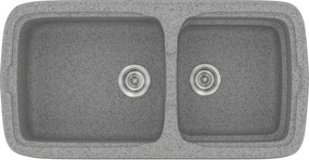 Sanitec Classic 305 (96×51) - Γρανιτένιος νεροχύτης - Granite GREY