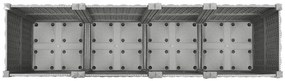 vidaXL Ζαρντινιέρα 160 x 40 x 38 εκ. από Πολυπροπυλένιο