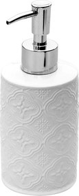 Dispenser Μπάνιου 320ml Homely Boho White 02-6686