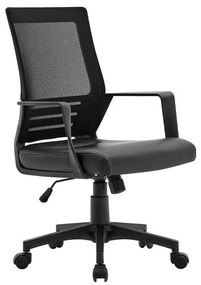 Office Chair FL19-3A Fylliana Black 60x63x95/105 cm