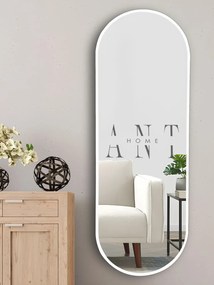 Stewehome Ελλειπτικός καθρέφτης τοίχου από γυαλί 180x60 cm
