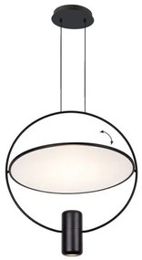 Κρεμαστό Φωτιστικό Οροφής 2xGU10 Μαύρο Kruz 4319700 Viokef-4319700-Μαύρο 4319700