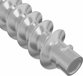 vidaXL Βίδες Επιβεβαίωσης 2100 pcs Ασημί Μέταλλο