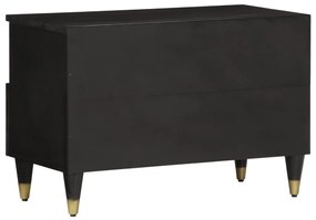 vidaXL Έπιπλο Τηλεόρασης 70 x 33 x 46 εκ. από Μασίφ Ξύλο Μάνγκο