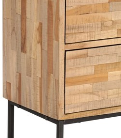 vidaXL Έπιπλο Τηλεόρασης 90 x 30 x 55 εκ. από Ανακυκλωμένο Ξύλο Teak