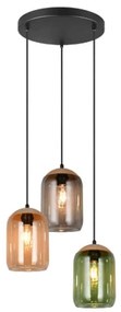 Φωτιστικό Οροφής Cork 364630317 30x150cm 3x27 10W Multi Trio Lighting