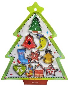 Κουπ πατ σετ=10 τεμ σε xmas δέντρο 30x26,5cm Xmasfest 1133841 93-3821